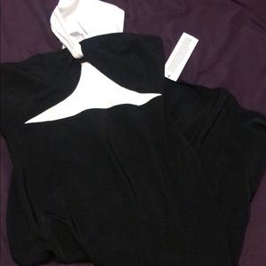 Topshop twister halter neck midi dress BNWT